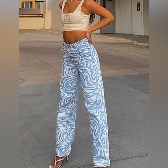 Tiger Mist Pants - Tiger Mist Sergio Jean - blue / Size XS